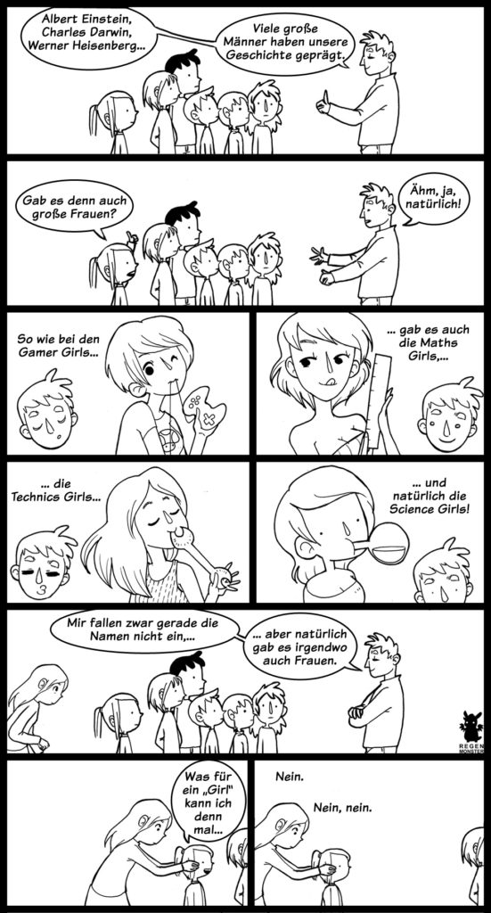 Comic Collab Nummer 77 zum Thema Erziehung