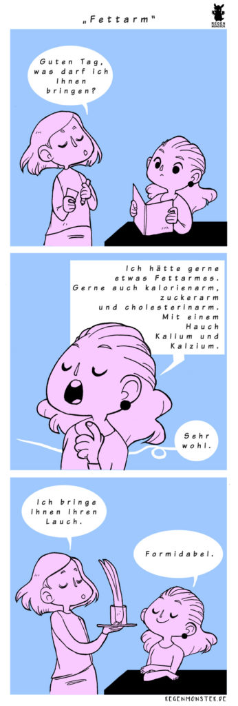 Regenmonster Webcomic Comic Collab Fettarm